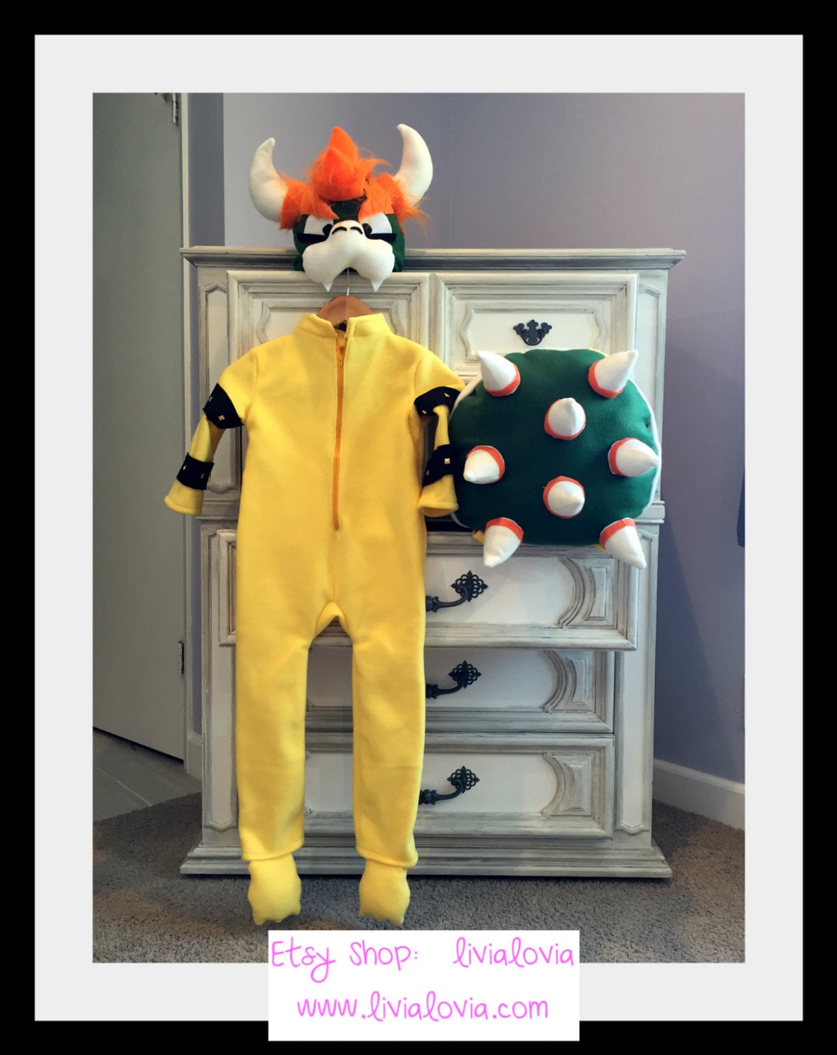 Disguise 85231AD Men's Bowser Costume Kit - Adult for sale online