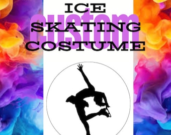 Custom Ice Skating Dress, Custom Ice Skating Costume