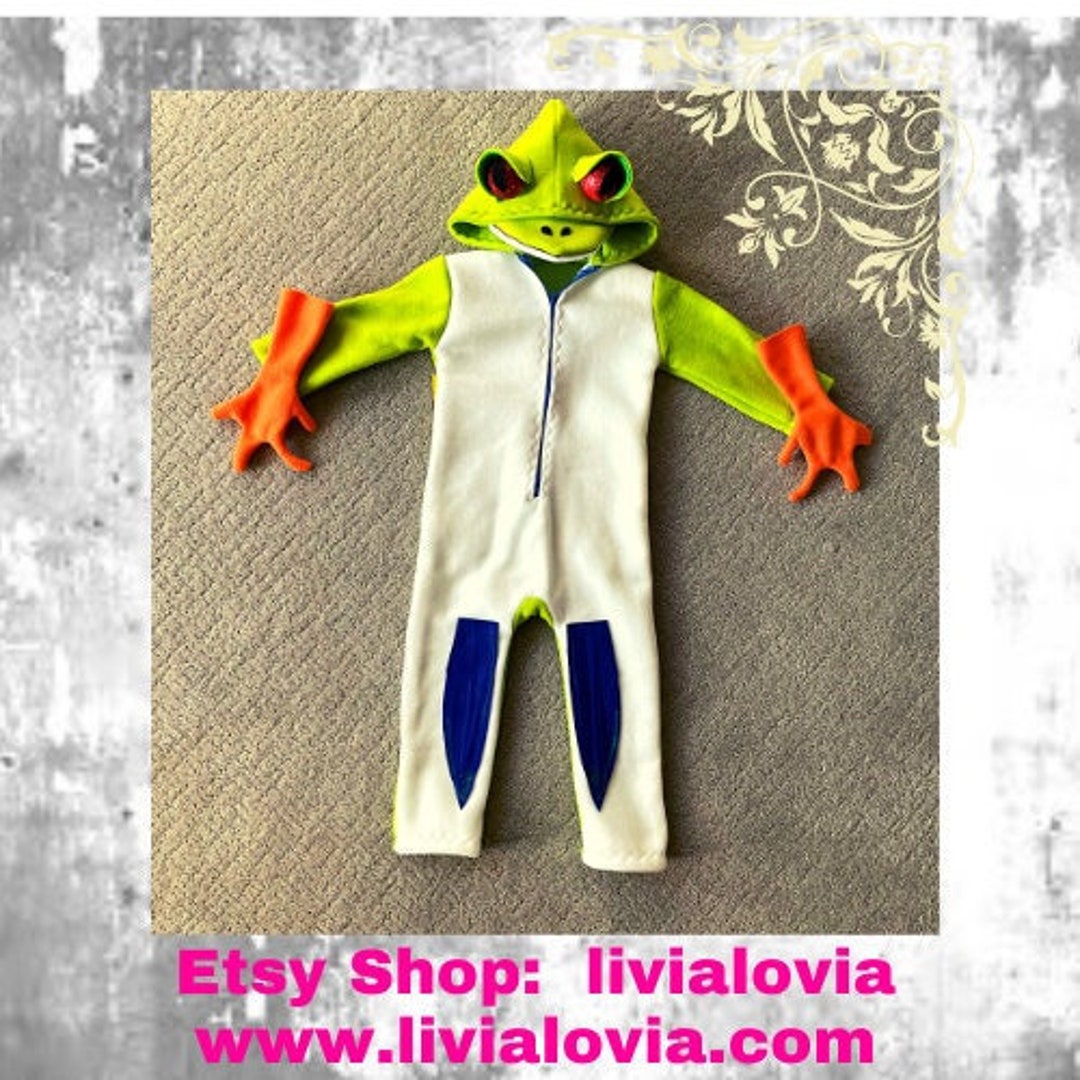 Red Eye Tree Frog Costume Frog Costume Red Eye Frog Costume Etsy