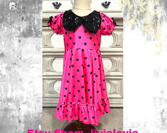 charlie brown pink dress Brown Cotton Belted Midi Dress – self-portrait-US