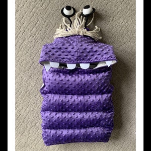 Boo Costume, Purple Monster Costume image 3