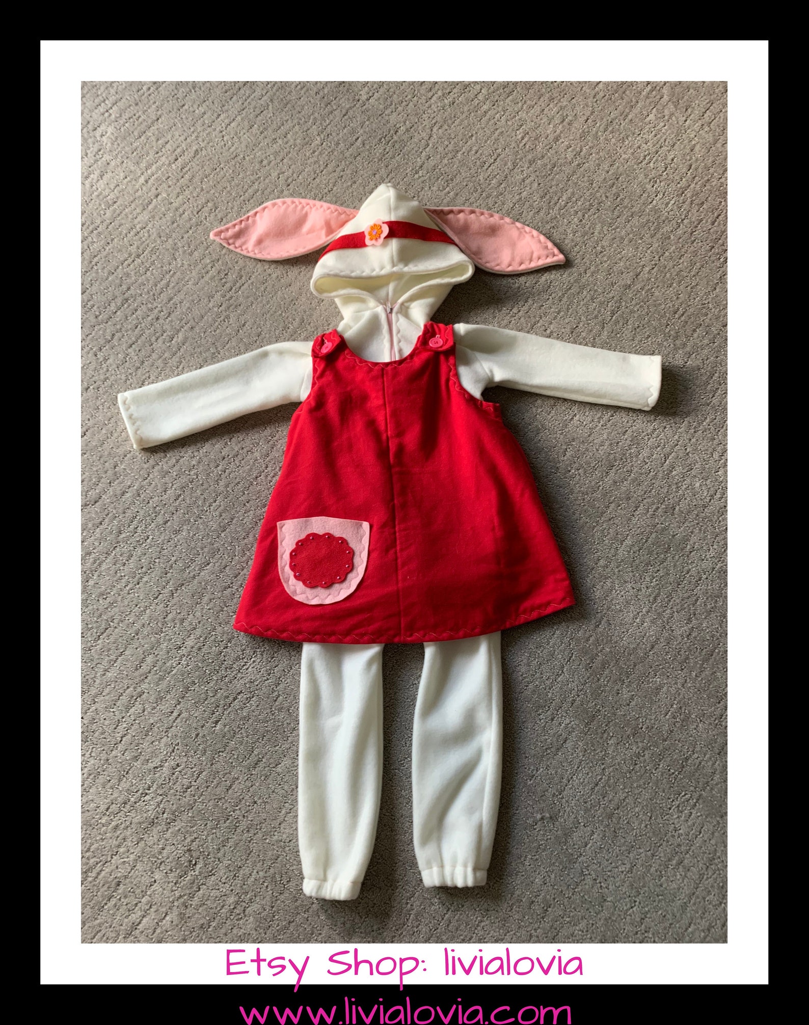 Rabbit Costume Bunny Costume Etsy