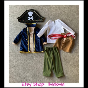 Pirate Costume, Blackbeard Costume, Captain Hook Costume, Redcoat Costume, Red Coat