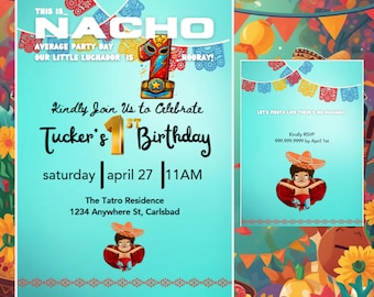 Invitación de cumpleaños de Luchador, Cumpleaños de Nacho Libre, Fiesta de Luchador, Fiesta de Nacho Libre, Invitación Fiesta, Fiesta Fiesta, Fiesta Nacho, Nacho