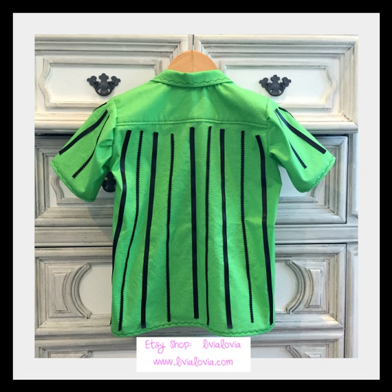 Patty Shirt Green Striped Shirt Green 