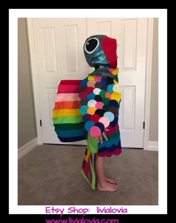 Rainbow Fish Costume, Rainbow Fish, Fish Costume, Whale Costume