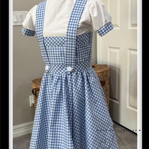 Dorothy Dress, Blue Gingham Dress, Dorothy Costume