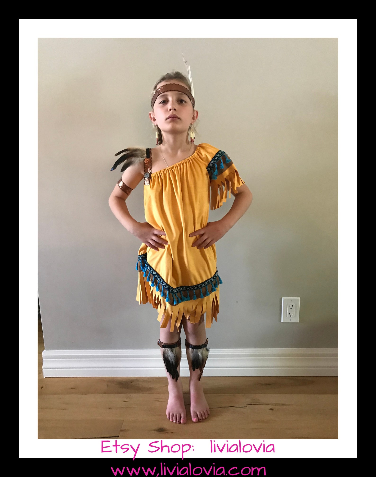 Tiger  Lily  Costume  Indian  Costume  Native American Costume  