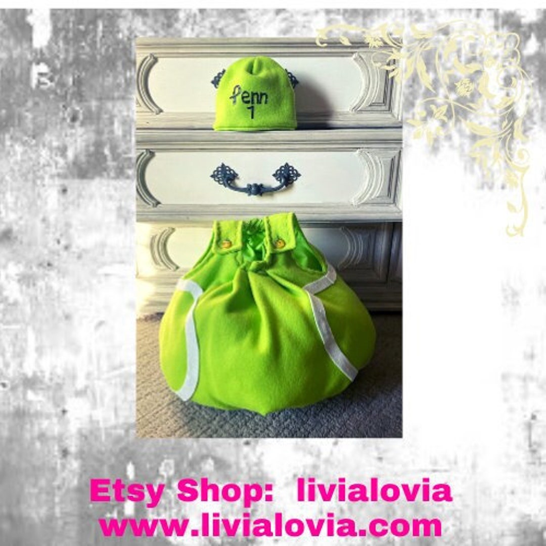 Tennis Ball Costume Etsy