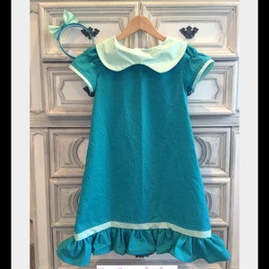 Little Red Haired Girl Costume, Little Red Hair Girl Dress