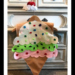 Ice Cream Costume, Sundae Costume, Ice Cream Sundae Costume, Sunday Costume