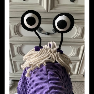 Boo Costume, Purple Monster Costume image 4