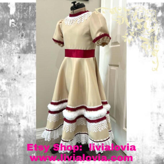 Clara Nightgown Dress Clara Dress Clara Costume Nutcracker Costume Nutcracker Jacket Etsy UK