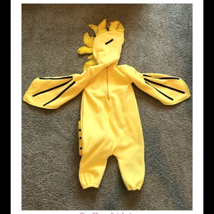 Yellow Bird Costume