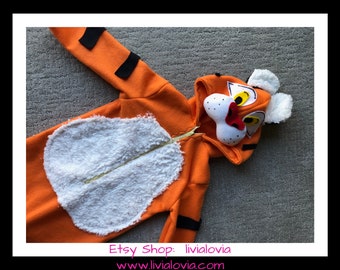 Tiger Costume, Lion Costume, Cat Costume, Orange Tiger Costume