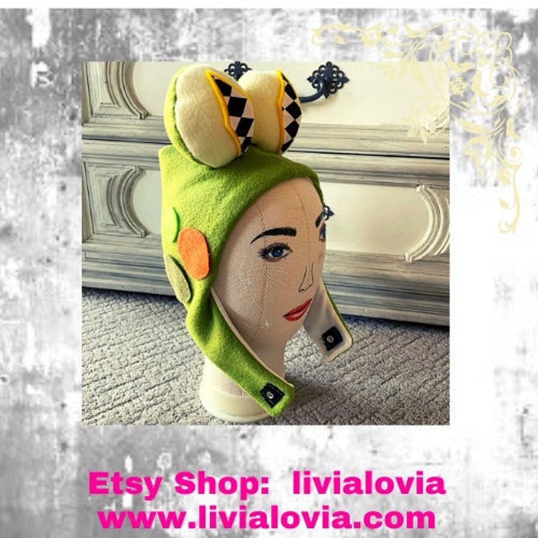 Frog Footman Frog Footman Costume Frog Footman Hat Frog Etsy