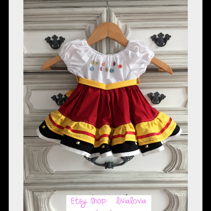 Dia De Los Muertos Cut Out Swing Dress