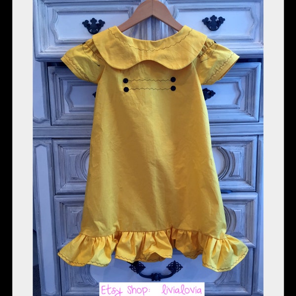 Frieda Dress, Yellow Dress