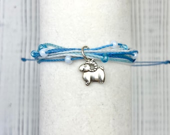 UNC Themed Bracelet