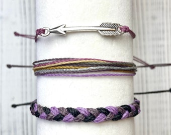 Hawkeye Themed Bracelet Set