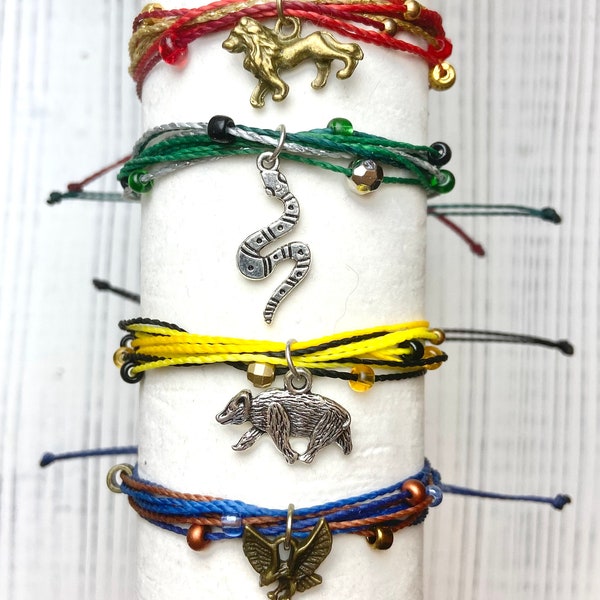 Hogwarts House Themed Bracelets