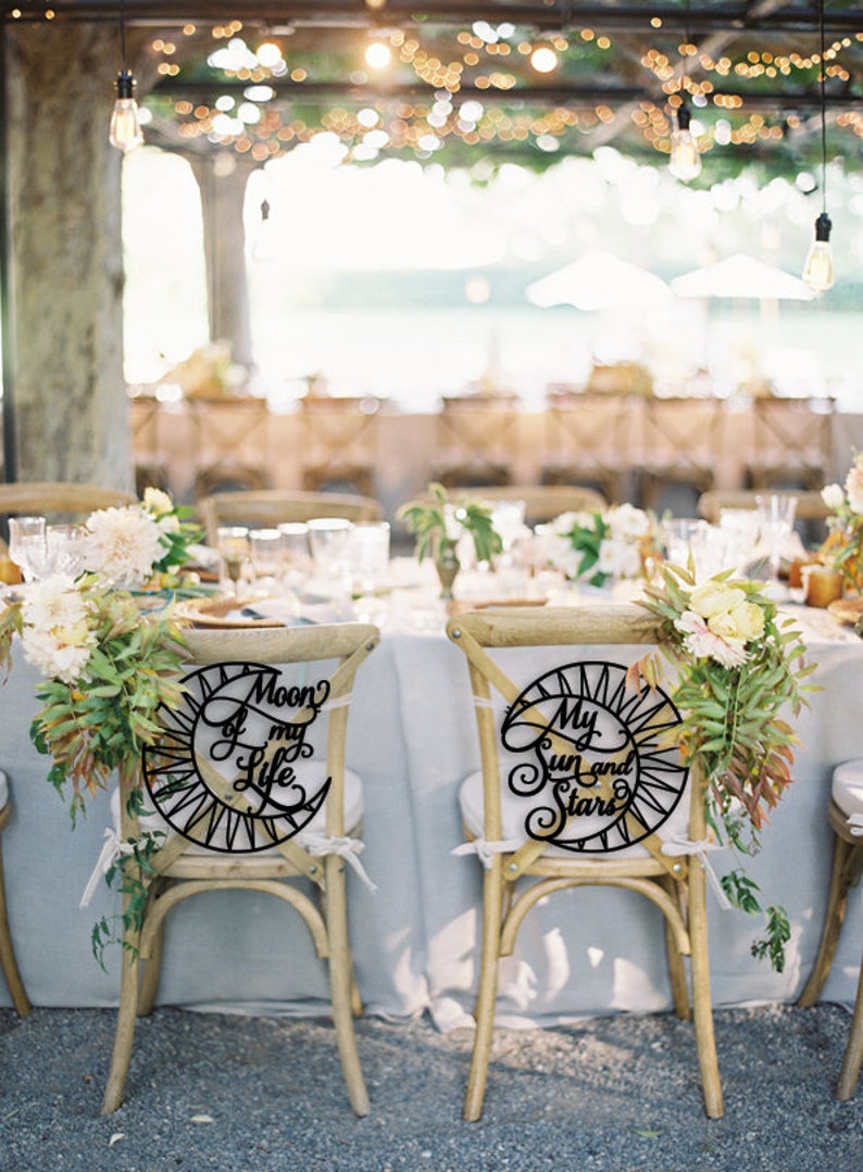 Coed Bridal Shower Bridal Shower Chair Signs Jack and Jill Etsy