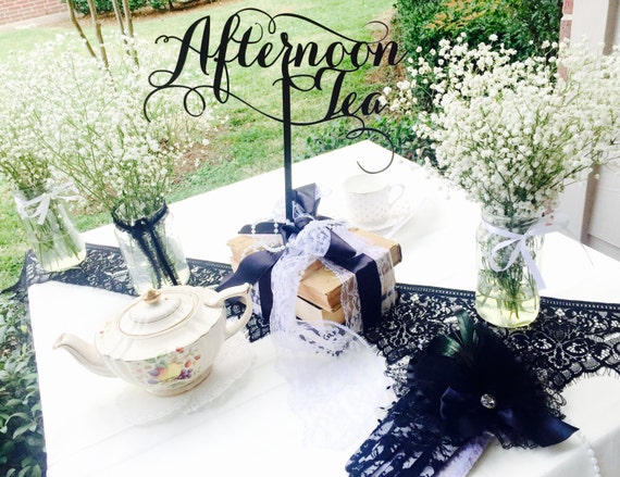 Afternoon Tea Tea Party Decoration Baby Shower Tea Party Etsy
