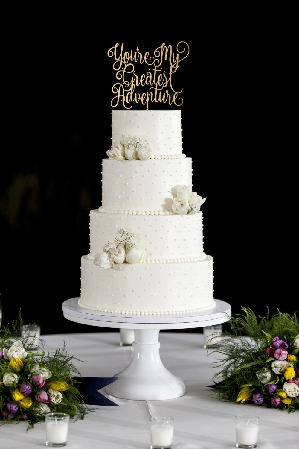 You're My Greatest Adventure, Wedding Cake Topper, Cake Toppers F…