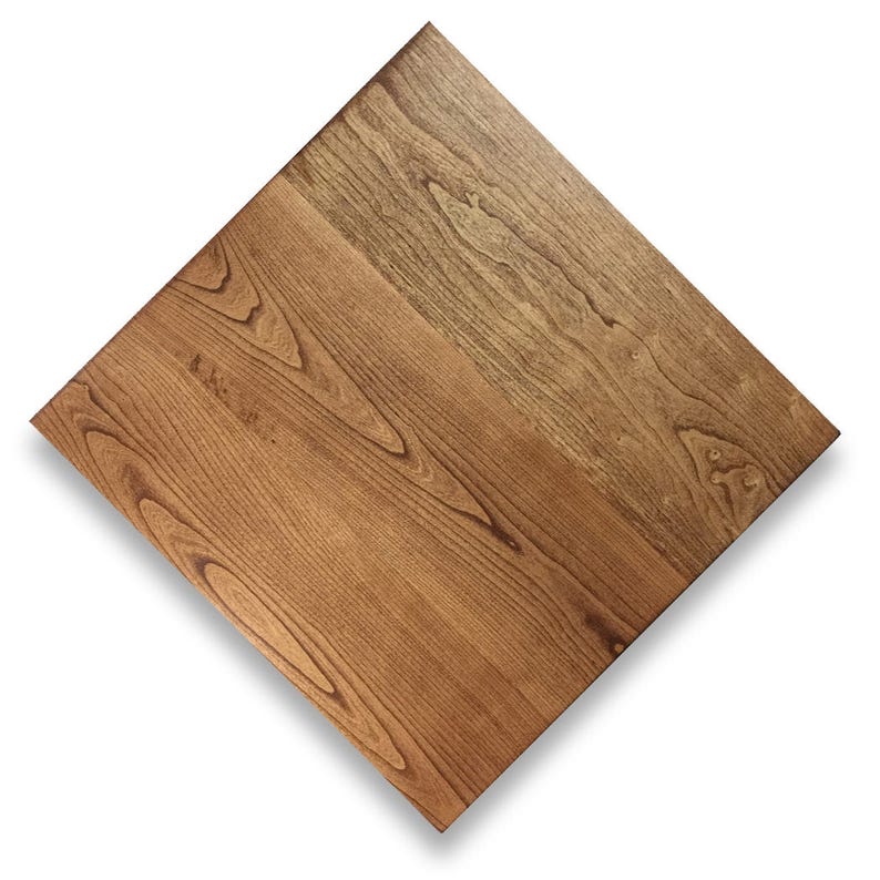 24 X Solid Cherry Wood Table Top In Brown Gany Finish Handcrafted Alexandria Virginia Usa