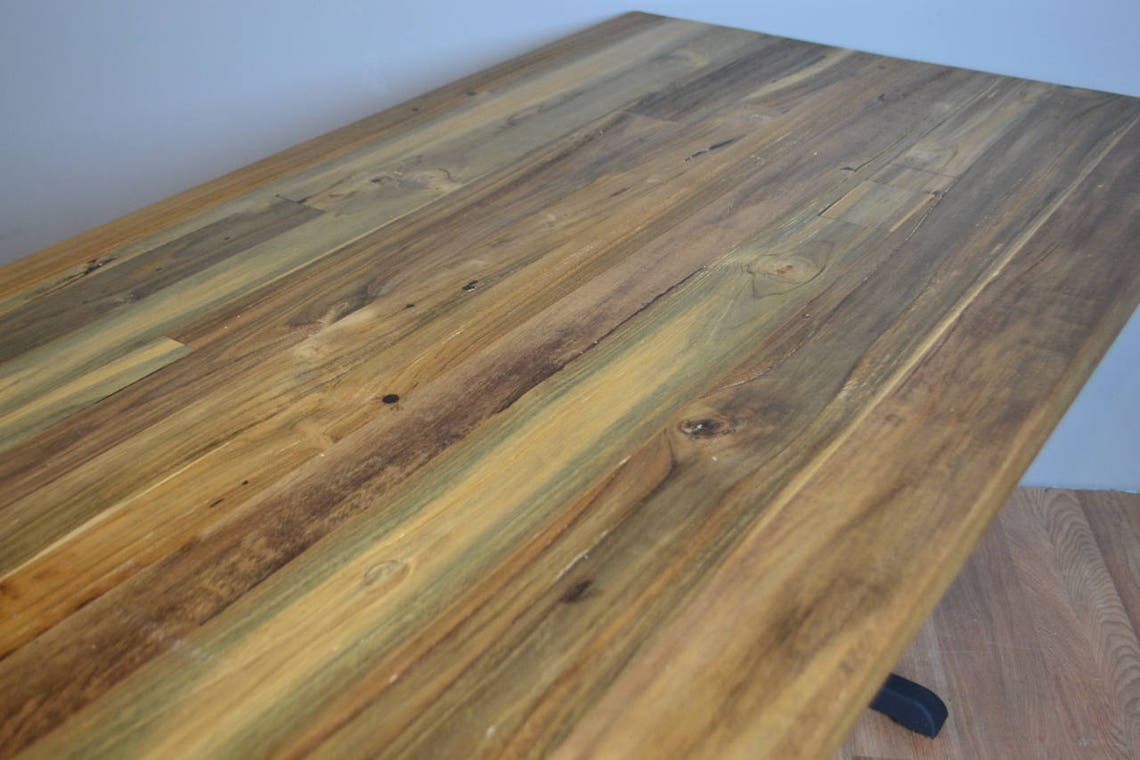 Dalle de planche en bois de teck massif récupéré 50 x 30  Etsy France
