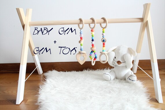 rainbow baby gym