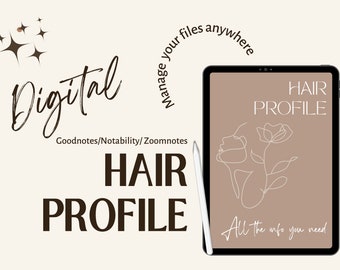 Planificateur de coiffeur/livre de client de salon de coiffure/livre de client/bonnes notes/planificateur de suivi de client/avec onglets hyperliens