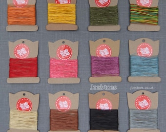 Extra Strong Waxed Thread ideal for hand-sewing leather - 11 Yards - just over 10 metres