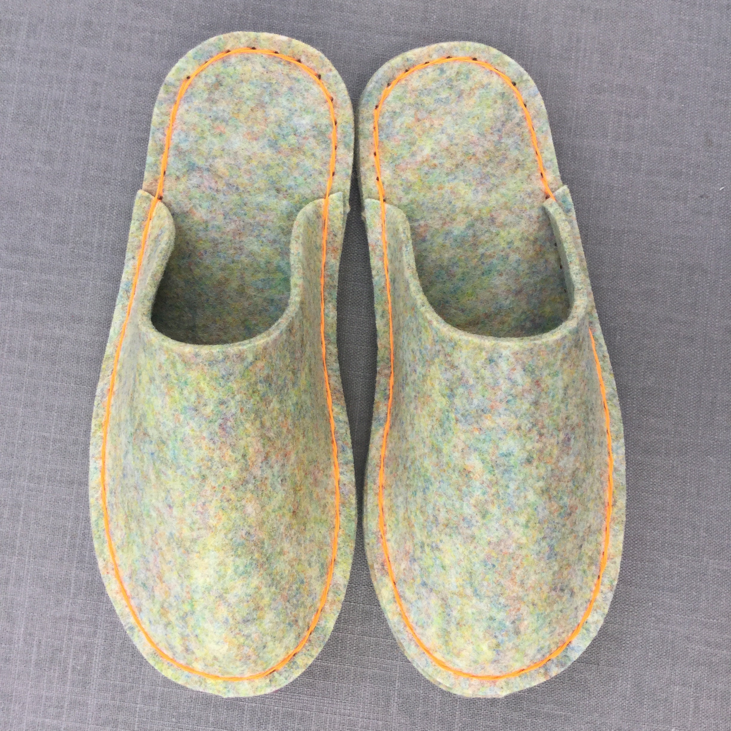 34 Recycled Crafts For Kids 19 DIY Felt Slipper Kit: Vegan Recycled Felt, Easy Stitch