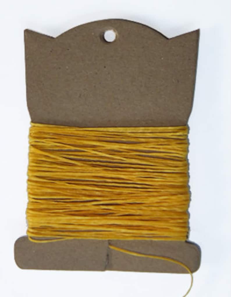 Extra Strong Waxed Thread Ideal for Handsewing Leather 11 Etsy