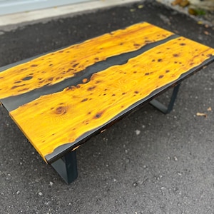 Live Edge Osage River Table