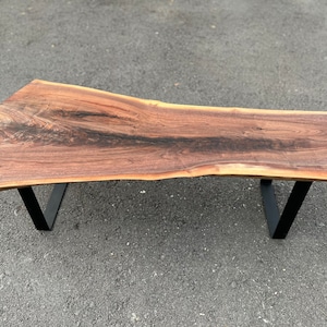 Live Edge Walnut Coffee Table