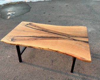 Live Edge White Oak Table