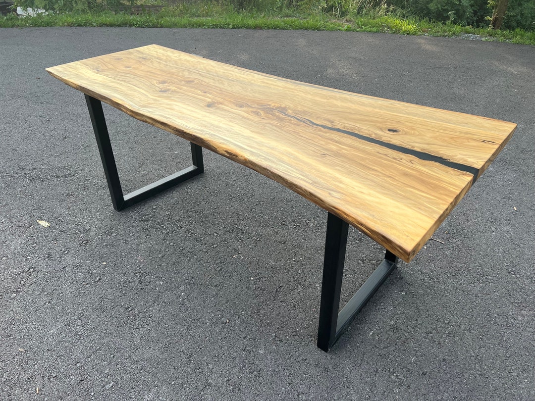 Live Edge Desk Etsy