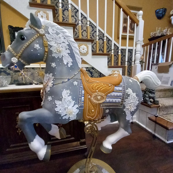 Full Size Carousel Horses Etsy