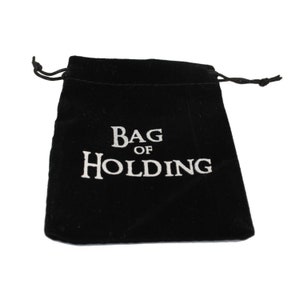 Bag of Holding for Dungeons & Dragons TTRPG Dice