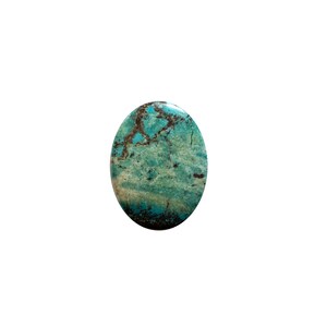 CHRYSOCOLLA Stone | GEMS | 39 x 29mm ( 1.5inch x 1.1inch) | GEMSTONES | Oval shape |