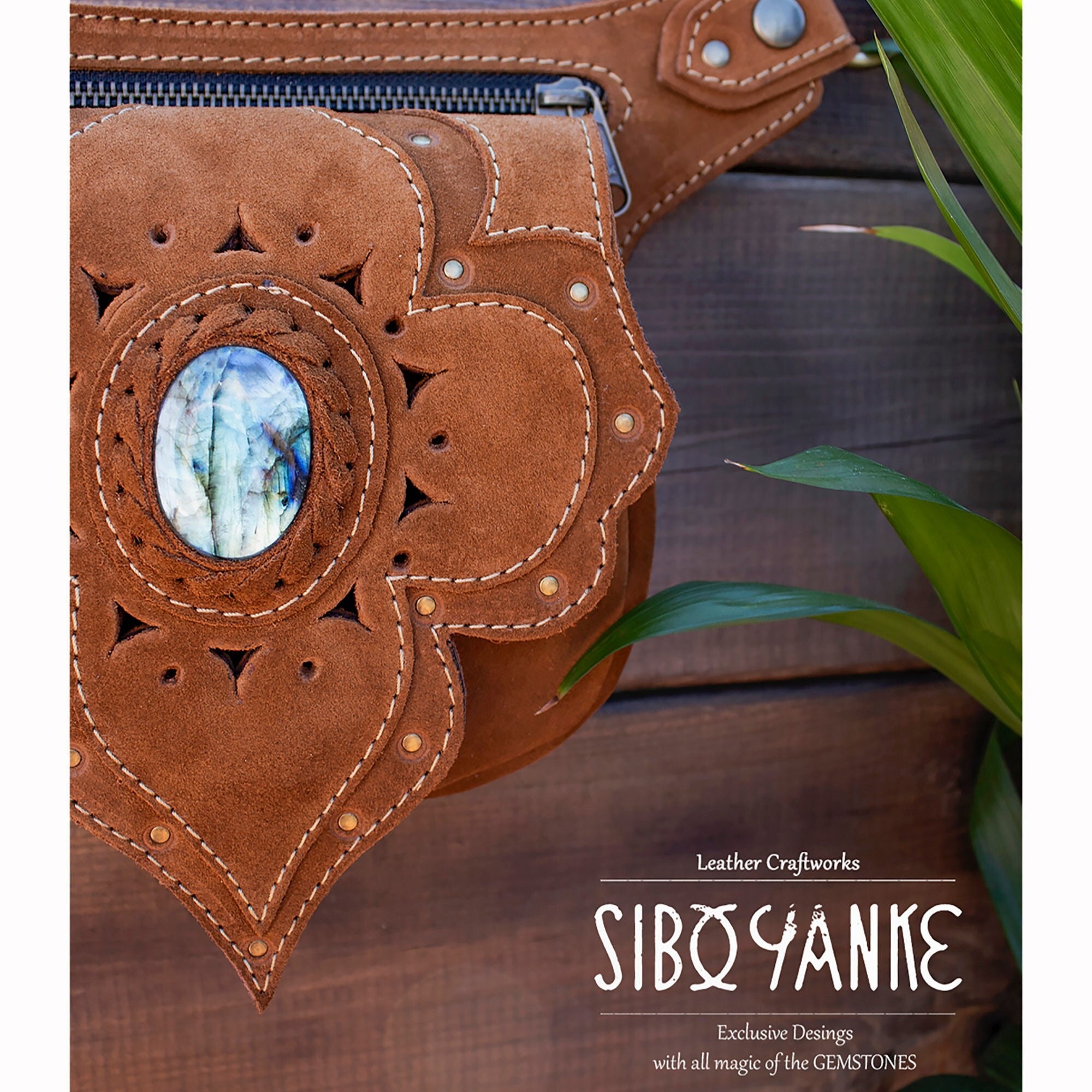 【DISCERNMENT】Lapa leather belt shoulder bag Leather Utility Belt | FESTIVAL | Hip Bag | Pocket Belt With