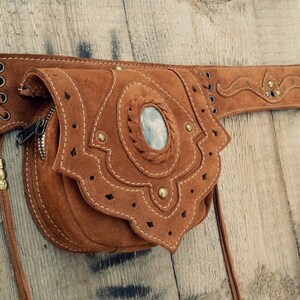 Leather Utility Belt Festival Belt With All Magic of - Etsy