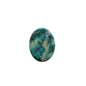CHRYSOCOLLA Stone | GEMS | 39 x 29mm ( 1.5inch x 1.1inch) | GEMSTONES | Oval shape |