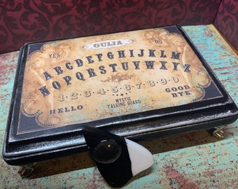 Small Ouija Spirit Board with Planchette Goth