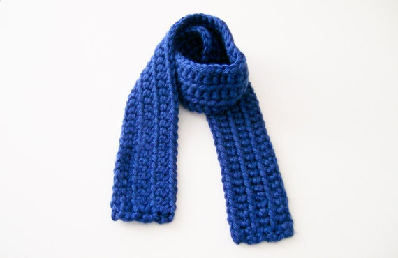 Bufanda Infantil Azul Bufanda - Etsy España