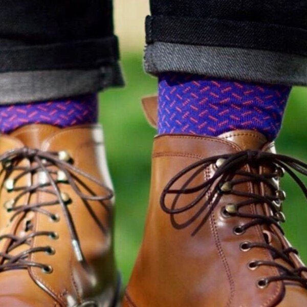 Orange Blue Brown Etsy