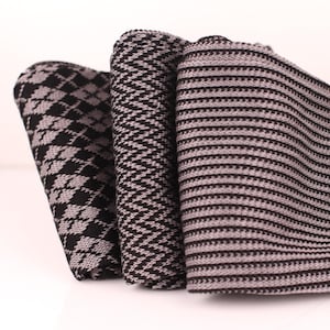 Mens Socks | Ribbed Pattern | Gift for Dad | Gift for Husband | Mid Calf Socks | Dress Socks | 3 Pack |