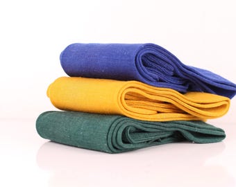 Socken | 3 Paar Baumwollsocken | weiche Merinowolle | Luxus Baumwollsocken | Braune Socken | Wadenwickel | Geschenk für Ihn | Herrensocken |